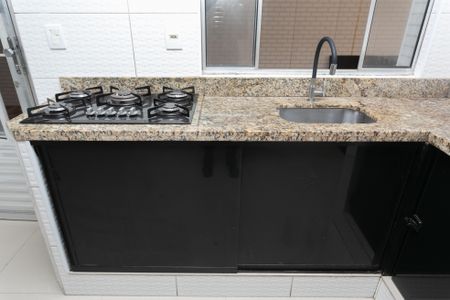 Casa à venda com 78m², 1 quarto e 1 vagaCozinha 