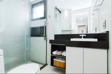 Apartamento à venda com 100m², 3 quartos e 2 vagasBanheiro da Suíte