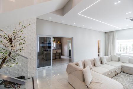 Sala de casa de condomínio à venda com 5 quartos, 381m² em Alphaville, Santana de Parnaíba