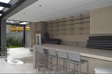 Studio para alugar com 28m², 1 quarto e sem vagaÁrea Gourmet