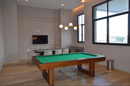 Studio para alugar com 28m², 1 quarto e sem vagaSalão de jogos