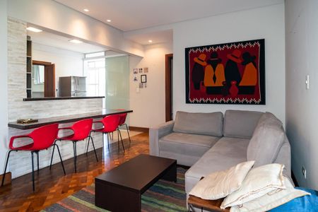 Sala de apartamento para alugar com 2 quartos, 90m² em Paraíso, São Paulo