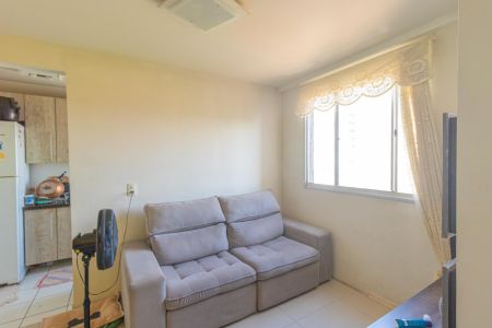 Sala/Cozinha de apartamento à venda com 2 quartos, 43m² em Estância Velha, Canoas