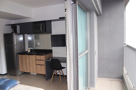 Studio para alugar com 24m², 1 quarto e sem vagaVaranda