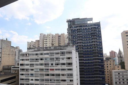 Vista da Varanda de kitnet/studio para alugar com 1 quarto, 24m² em Consolação, São Paulo