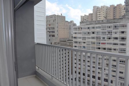 Studio para alugar com 24m², 1 quarto e sem vagaVaranda