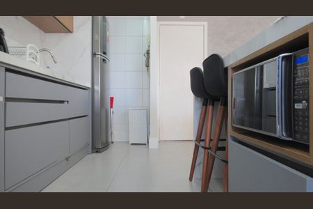 Apartamento à venda com 74m², 2 quartos e 2 vagasCozinha - Área de Serviço