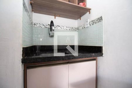 Cozinha de kitnet/studio para alugar com 1 quarto, 21m² em SQN 410, Brasília