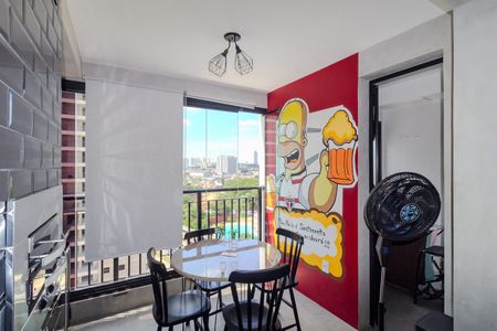 Apartamento à venda com 59m², 2 quartos e 1 vagaVaranda gourmet