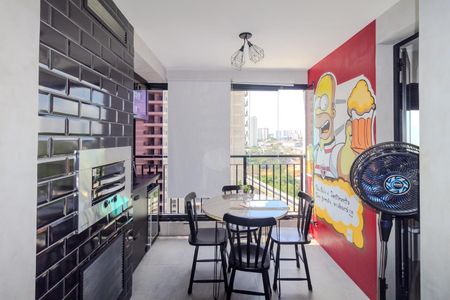 Apartamento à venda com 59m², 2 quartos e 1 vagaVaranda gourmet