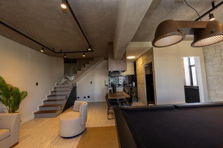 Sala_Cozinha - Conjugada de apartamento para alugar com 2 quartos, 128m² em Alphaville Industrial, Barueri