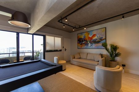 Apartamento para alugar com 128m², 2 quartos e 1 vagaSala_Cozinha - Conjugada