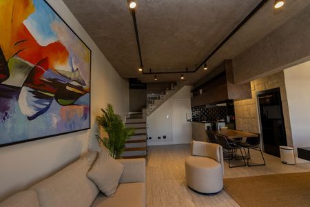 Apartamento para alugar com 128m², 2 quartos e 1 vagaSala_Cozinha - Conjugada