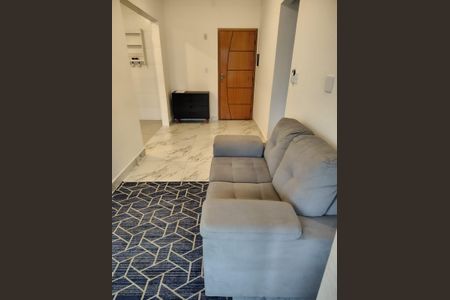 Sala de apartamento para alugar com 1 quarto, 50m² em Balneario Flórida, Praia Grande