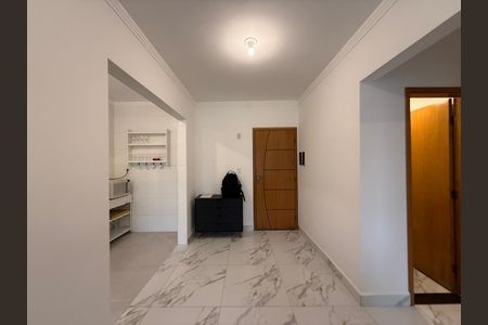 Sala de apartamento para alugar com 1 quarto, 50m² em Balneario Flórida, Praia Grande