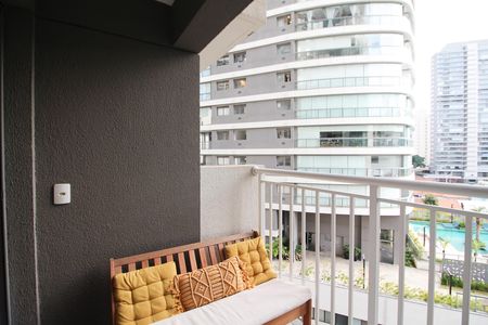 Apartamento para alugar com 28m², 1 quarto e sem vagaVaranda