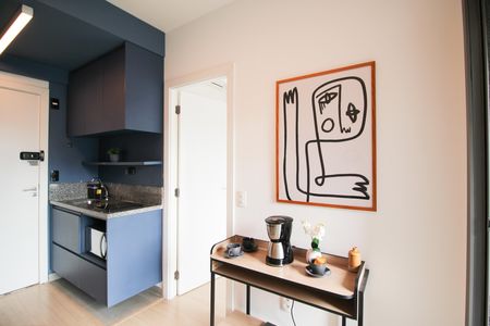 Apartamento para alugar com 28m², 1 quarto e sem vagaSala