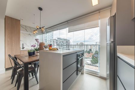 Apartamento à venda com 42m², 1 quarto e 1 vagaVaranda - Cozinha