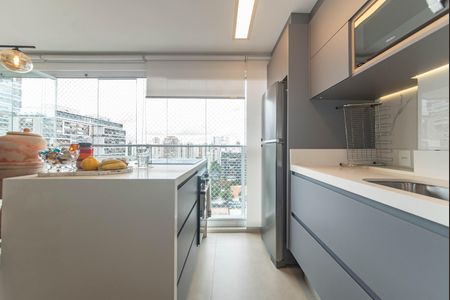 Apartamento à venda com 42m², 1 quarto e 1 vagaVaranda - Cozinha