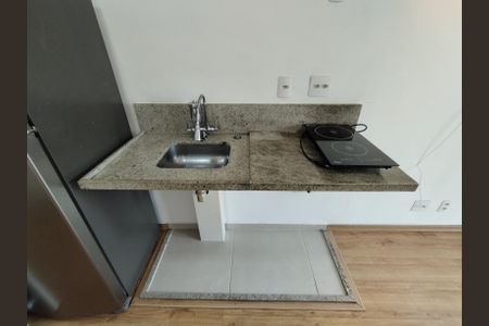 Cozinha - Torneira de kitnet/studio para alugar com 1 quarto, 33m² em Ipiranga, São Paulo