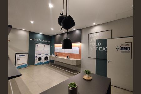 Studio à venda com 33m², 1 quarto e sem vagaLavanderia (Torneira)