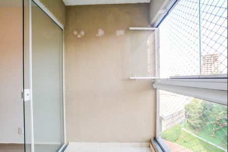 Varanda da Sala de apartamento à venda com 3 quartos, 59m² em Vila Assunção, Santo André