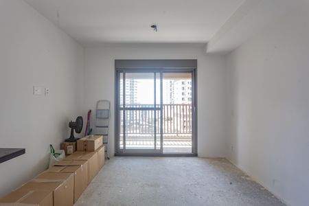 Sala de apartamento à venda com 1 quarto, 28m² em Vila Gumercindo, São Paulo