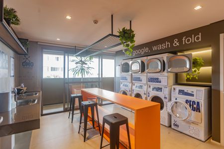 Apartamento à venda com 28m², 1 quarto e sem vagaLavanderia