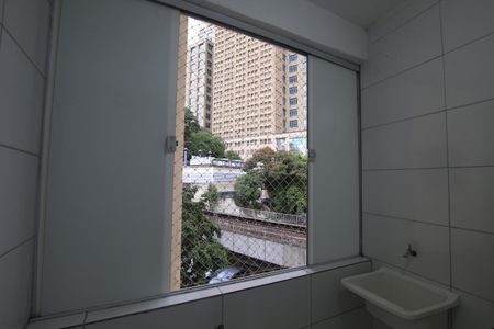 vista da cozinha de apartamento para alugar com 1 quarto, 46m² em Sé, São Paulo