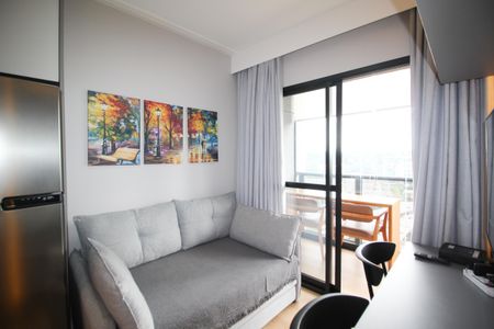 Sala de kitnet/studio para alugar com 1 quarto, 32m² em Vila Olímpia, São Paulo