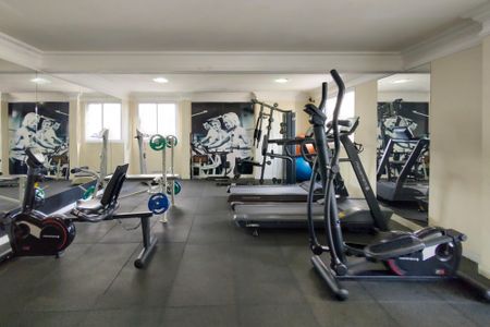 Apartamento para alugar com 48m², 1 quarto e 1 vaga Apartamento para alugar com 48m², 1 quarto e 1 vagaAcademia