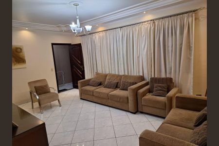 Sala de casa à venda com 3 quartos, 158m² em Parque Sao Vicente, Santo André