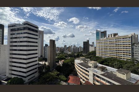 Vista  de apartamento à venda com 3 quartos, 120m² em Funcionários, Belo Horizonte