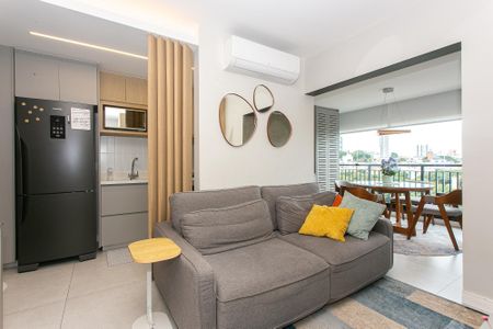 Sala de apartamento à venda com 2 quartos, 62m² em Vila Esperança, São Paulo
