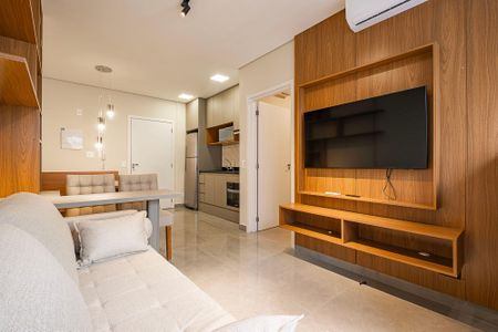 Sala/Cozinha de apartamento para alugar com 1 quarto, 36m² em Sumaré, São Paulo