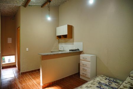 Sala/Cozinha de kitnet/studio para alugar com 1 quarto, 40m² em Engenho do Mato, Niterói