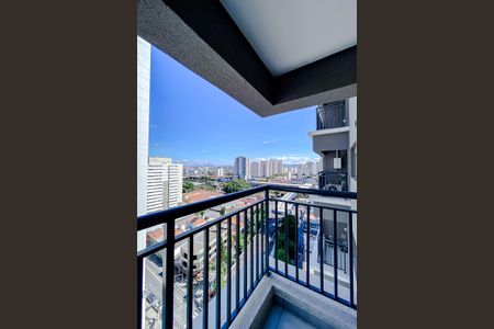 Varanda da Sala de apartamento para alugar com 1 quarto, 30m² em Quarta Parada, São Paulo