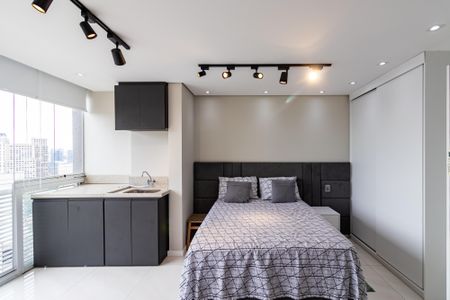 Studio para alugar com 35m², 1 quarto e 1 vaga