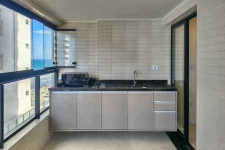 Sacada de apartamento para alugar com 2 quartos, 69m² em Maracanã, Praia Grande