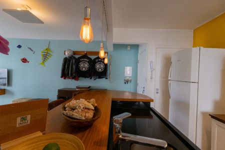 Apartamento à venda com 82m², 3 quartos e 1 vagaCozinha americana 