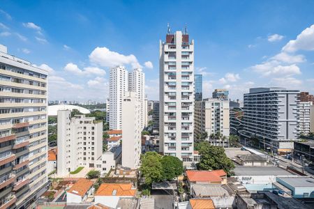 Varanda - VIsta de apartamento para alugar com 1 quarto, 44m² em Paraíso, São Paulo