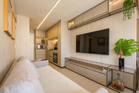 Apartamento para alugar com 44m², 1 quarto e 1 vagaSala/Cozinha