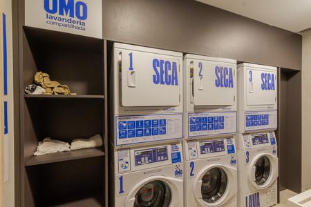 Studio à venda com 27m², 1 quarto e sem vagaÁrea comum - Lavanderia