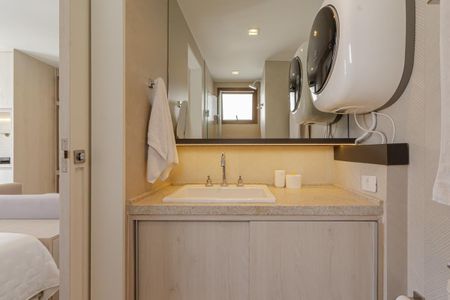 Studio à venda com 27m², 1 quarto e sem vagaBanheiro