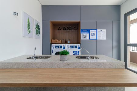 Studio à venda com 34m², 0 quarto e sem vagaLavanderia