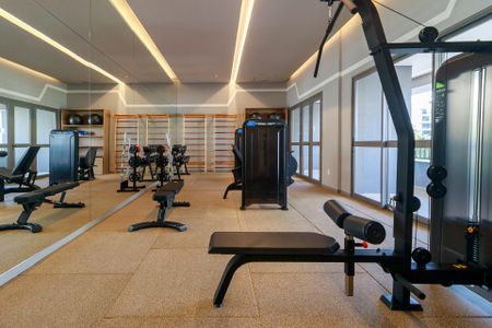 Studio à venda com 34m², 0 quarto e sem vagaAcademia