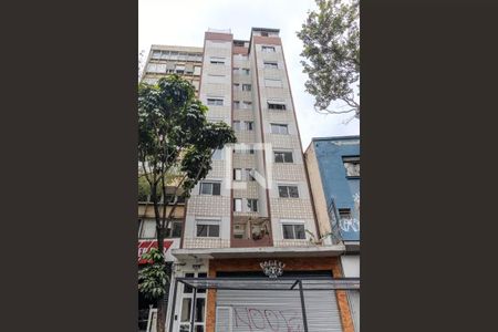 Apartamento para alugar com 40m², 1 quarto e sem vaga Apartamento para alugar com 40m², 1 quarto e sem vagaFachada