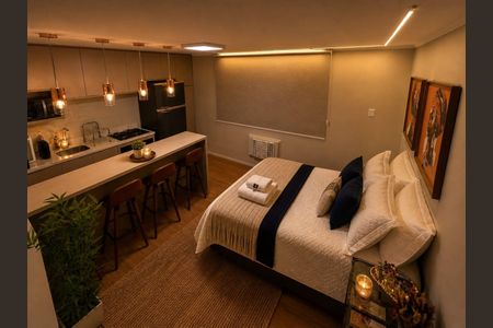 Apartamento à venda com 44m², 2 quartos e 1 vaga Apartamento à venda com 44m², 2 quartos e 1 vagaQuarto 1