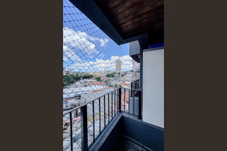 Varanda da Sala de apartamento à venda com 2 quartos, 63m² em Vila Bertioga, São Paulo