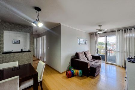 Sala de apartamento à venda com 2 quartos, 63m² em Vila Bertioga, São Paulo